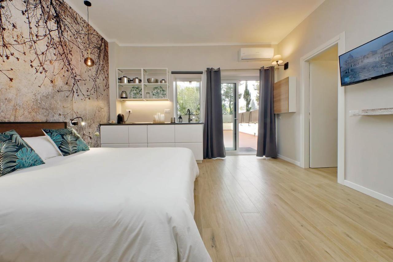 Aurelia Antica Terrace Apt Free Pool And Parking Roma Dış mekan fotoğraf