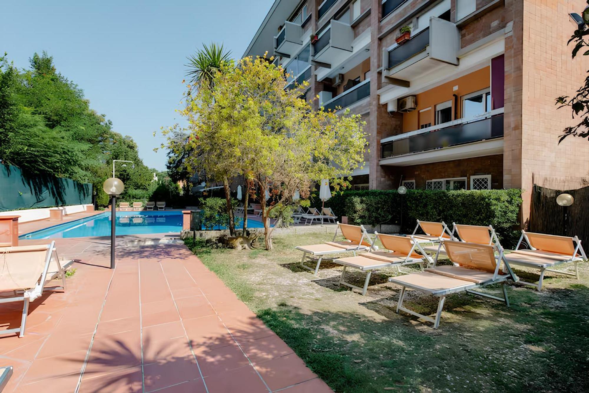 Aurelia Antica Terrace Apt Free Pool And Parking Roma Dış mekan fotoğraf