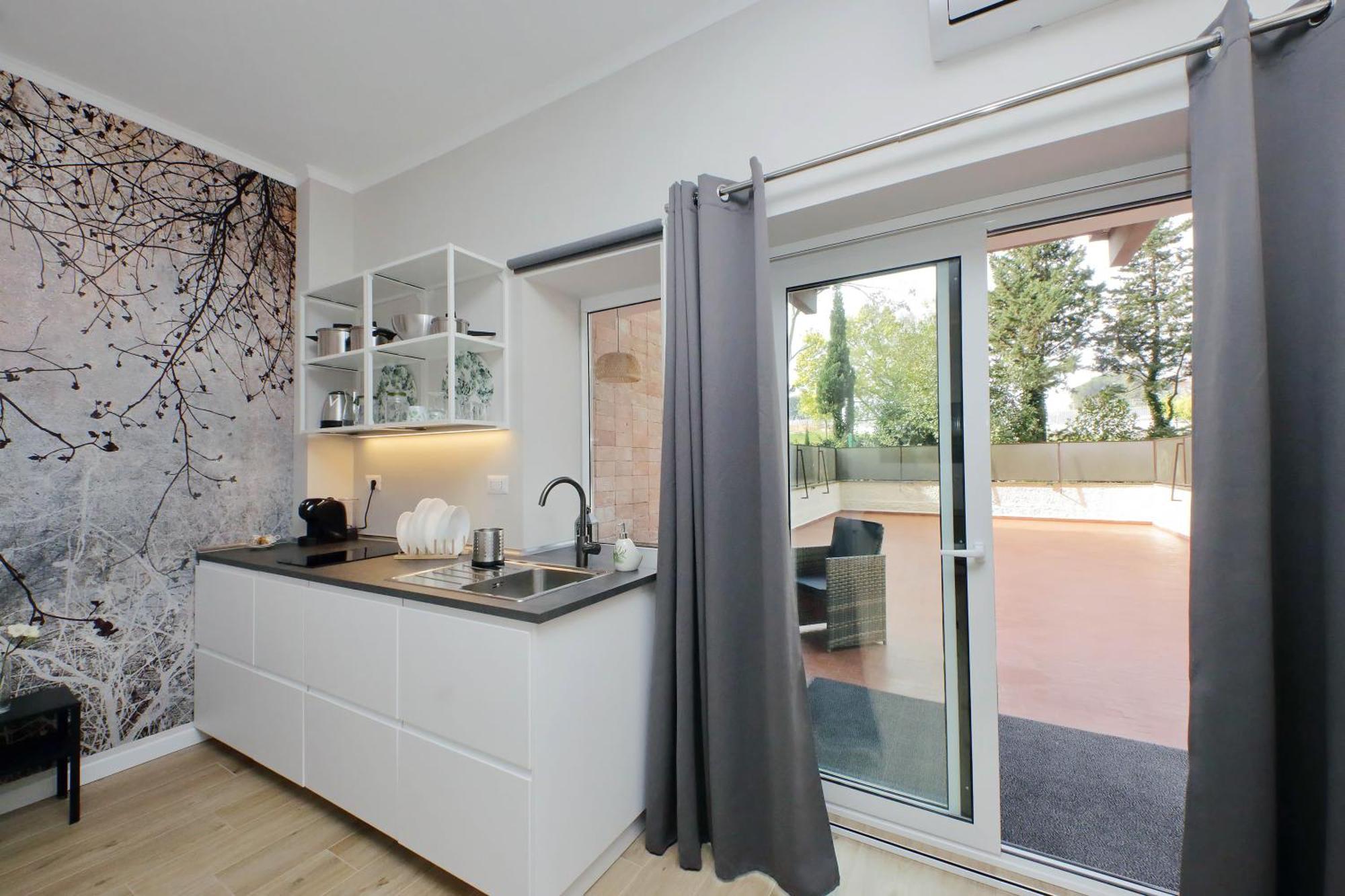 Aurelia Antica Terrace Apt Free Pool And Parking Roma Dış mekan fotoğraf